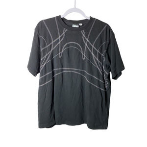 Puma X Billy Walsh Men's Black Embroidered Top Sporty Top Medium